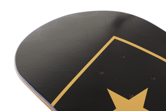 Dgk Skateboard Deck Limo Embossed 8 25 Black Gold