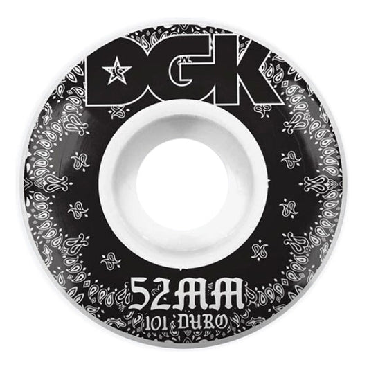 Dgk Skateboard Wheels Paisley 52Mm 101D