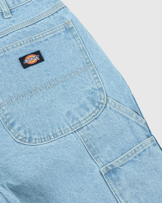 Dickies Shorts Relaxed Fit Carpenter Denim Light Indigo Jorts