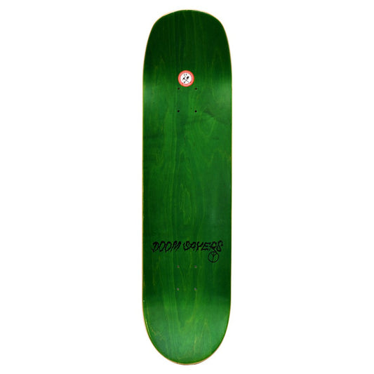 Doom Sayers Club Skateboard Deck Riot Helmet Blue 8 4
