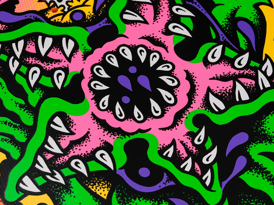 Santa Cruz Deck Stranger Things Salba Demogorgon 10.03" (Glow in the dark)