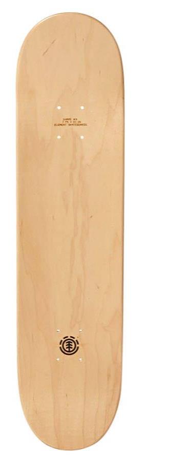Element Skateboard Deck Blazin Black 8 25