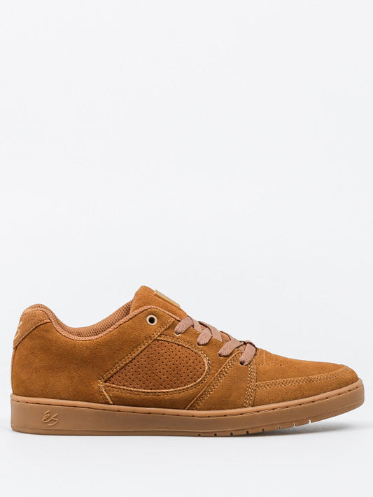 Es Shoes Accel Slim Brown Gum Usa Size Skateboard Sneakers