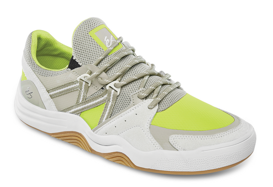 Es Shoes Cykle White Green Gum Us Size Skateboard Sneakers
