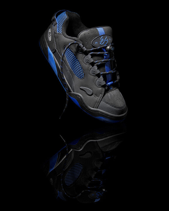 eS Shoes Muska Black Royal Re-issue US SIZE Skateboard Sneakers