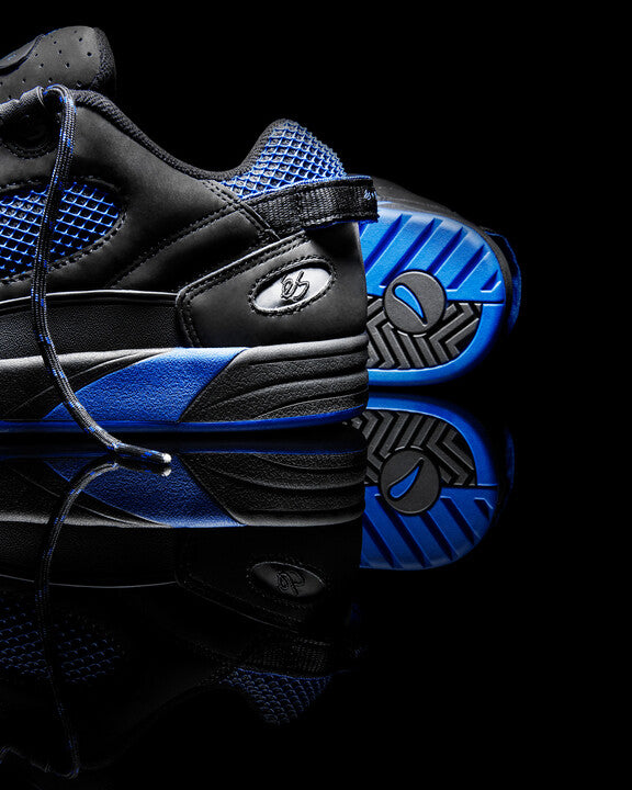 eS Shoes Muska Black Royal Re-issue US SIZE Skateboard Sneakers