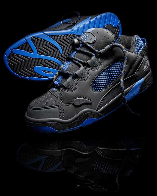 eS Shoes Muska Black Royal Re-issue US SIZE Skateboard Sneakers