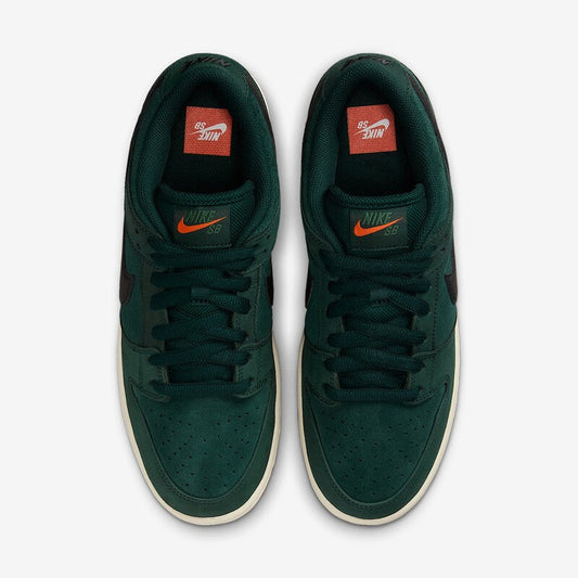 Nike Sb Shoes Dunk Low Pro Iso Deep Fire Black Sail Us Size Skate Sneakers