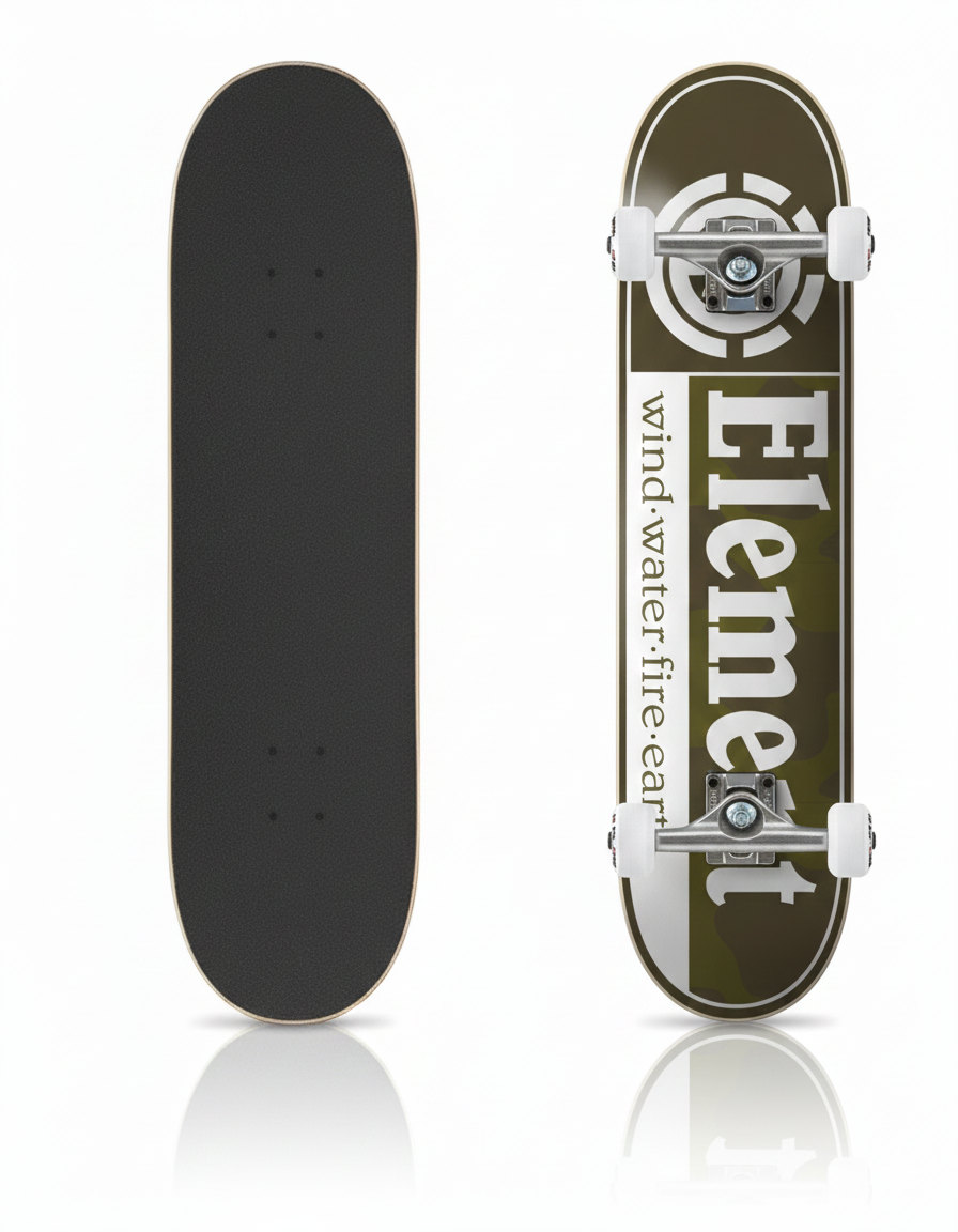Element Camo Section 8 Complete Skateboard