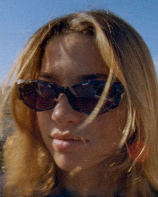 Epokhe Guilty Sunglasses - Black Tortoise Polished / Grey