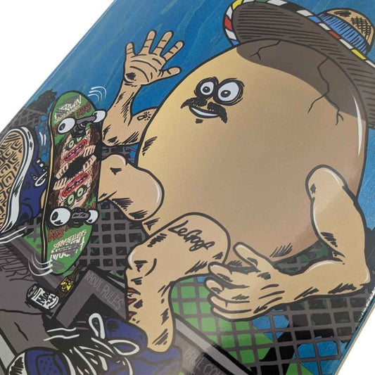 Heroin Goofy's Grande Egg Skateboard Deck 10.75" (Cinco De Mayo Guest Model)
