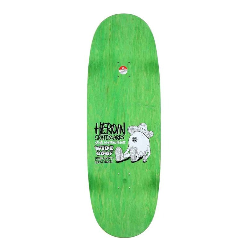 Heroin Goofy's Grande Egg Skateboard Deck 10.75" (Cinco De Mayo Guest Model)