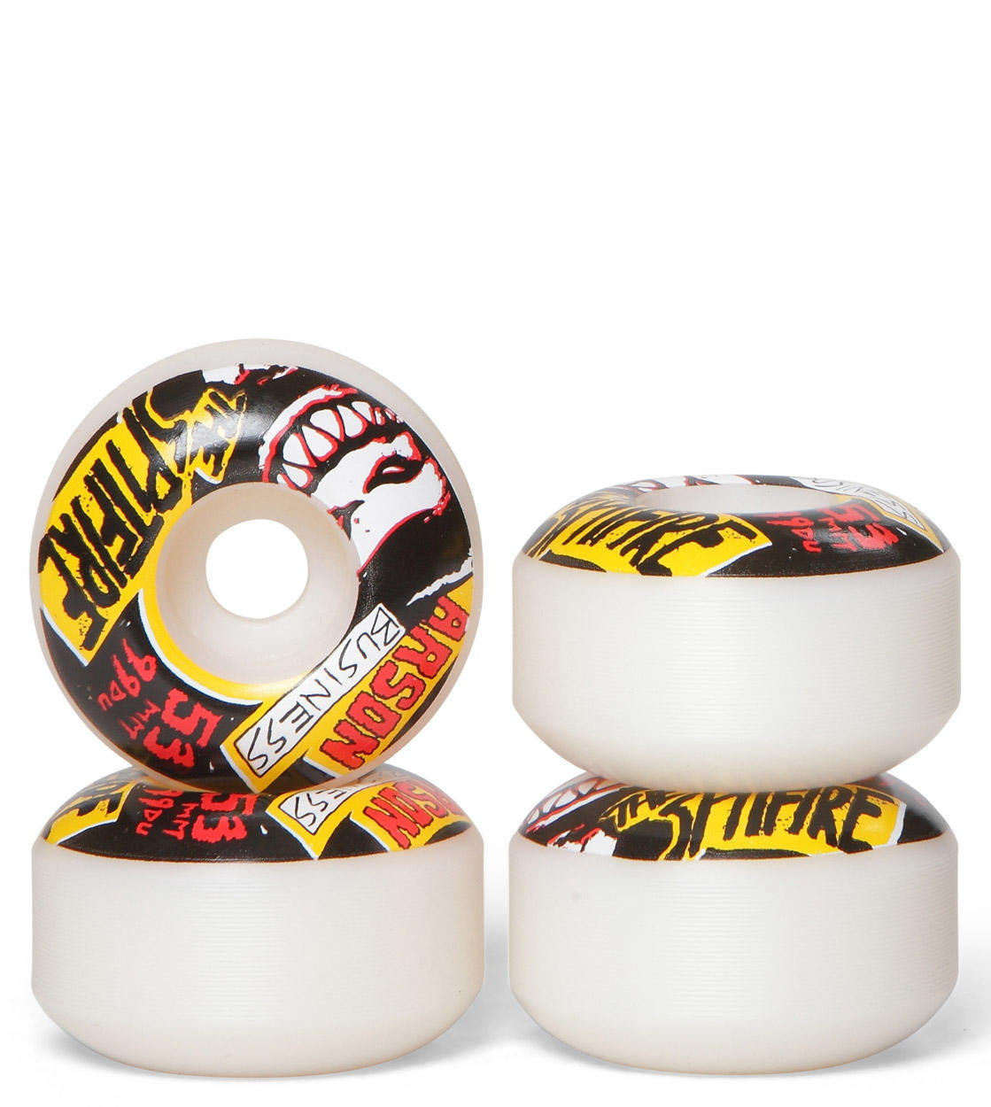 Spitfire Wheels Formula Four Arson Business 53Mm 99D F4 Plus Badge