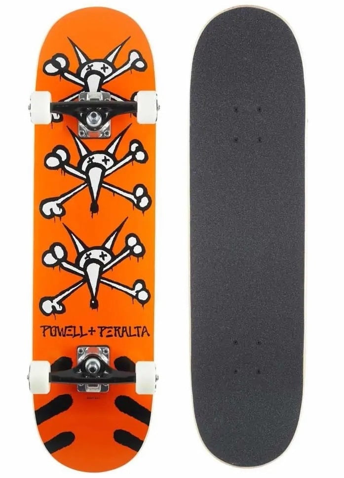 Powell Peralta Complete Skateboard Vato Rats Orange 8 25