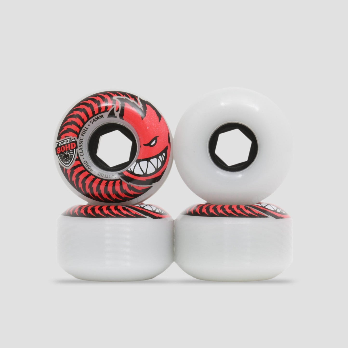 Spitfire Wheels 80Hd Classic Full 54Mm Chargers Black Core Soft Urethane