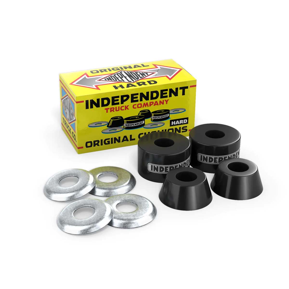 Independent Bushings 94A Hard Black Indy Bushings Skateboard Truck Rubbers