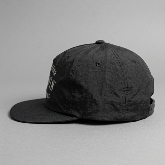 Kingpin Skate Supply Cap SF Quick Dry Retro Black Snapback