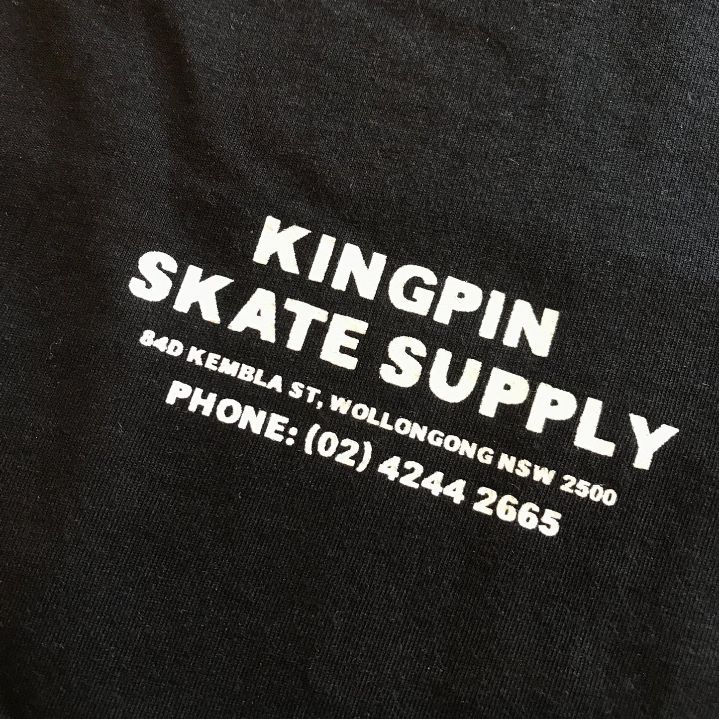 Kingpin Skate Supply Crew Have You Seen Her Black Jumper Sweater Pullover