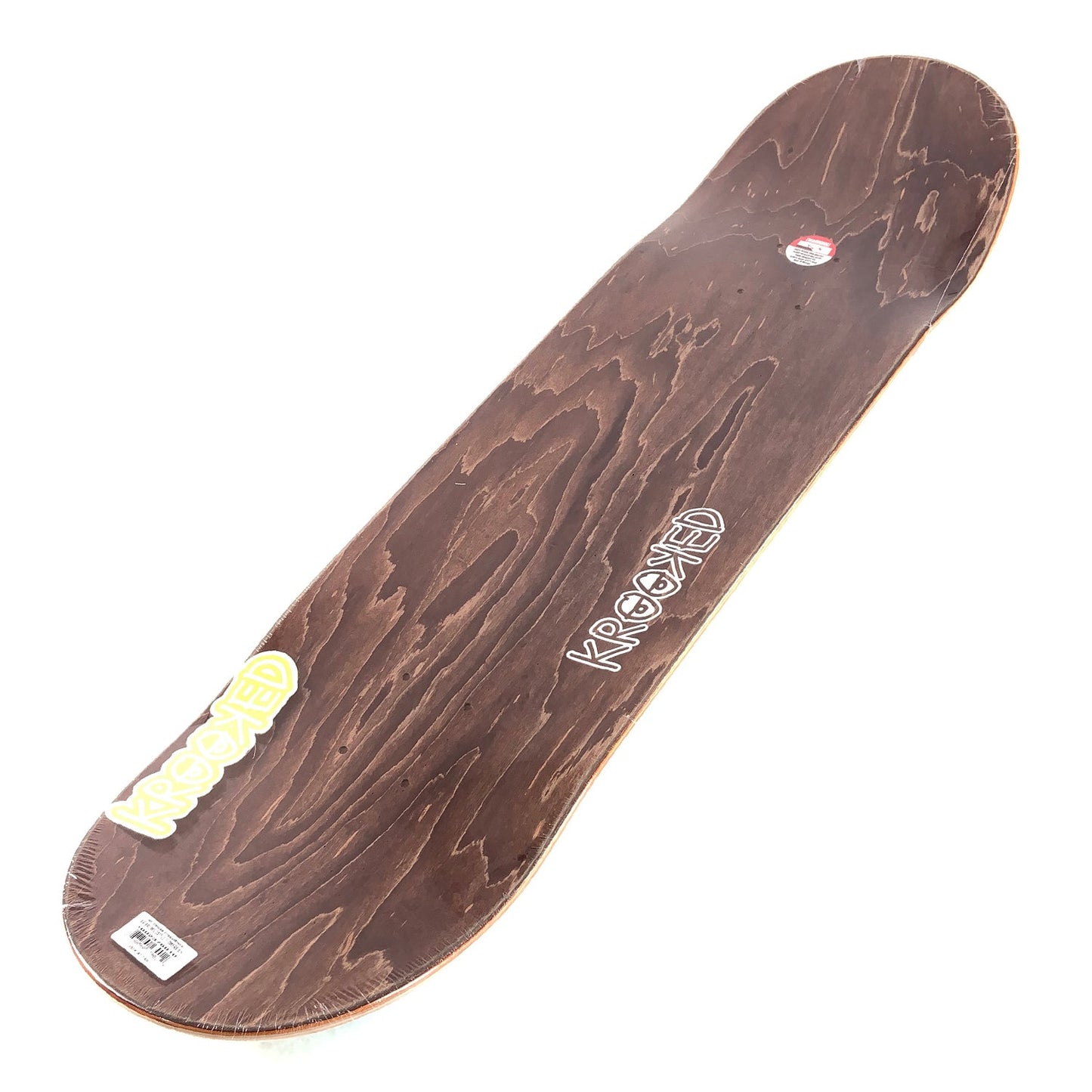 Krooked Skateboard Deck Bobby Worrest Would Slick Twin Tail 8.38"