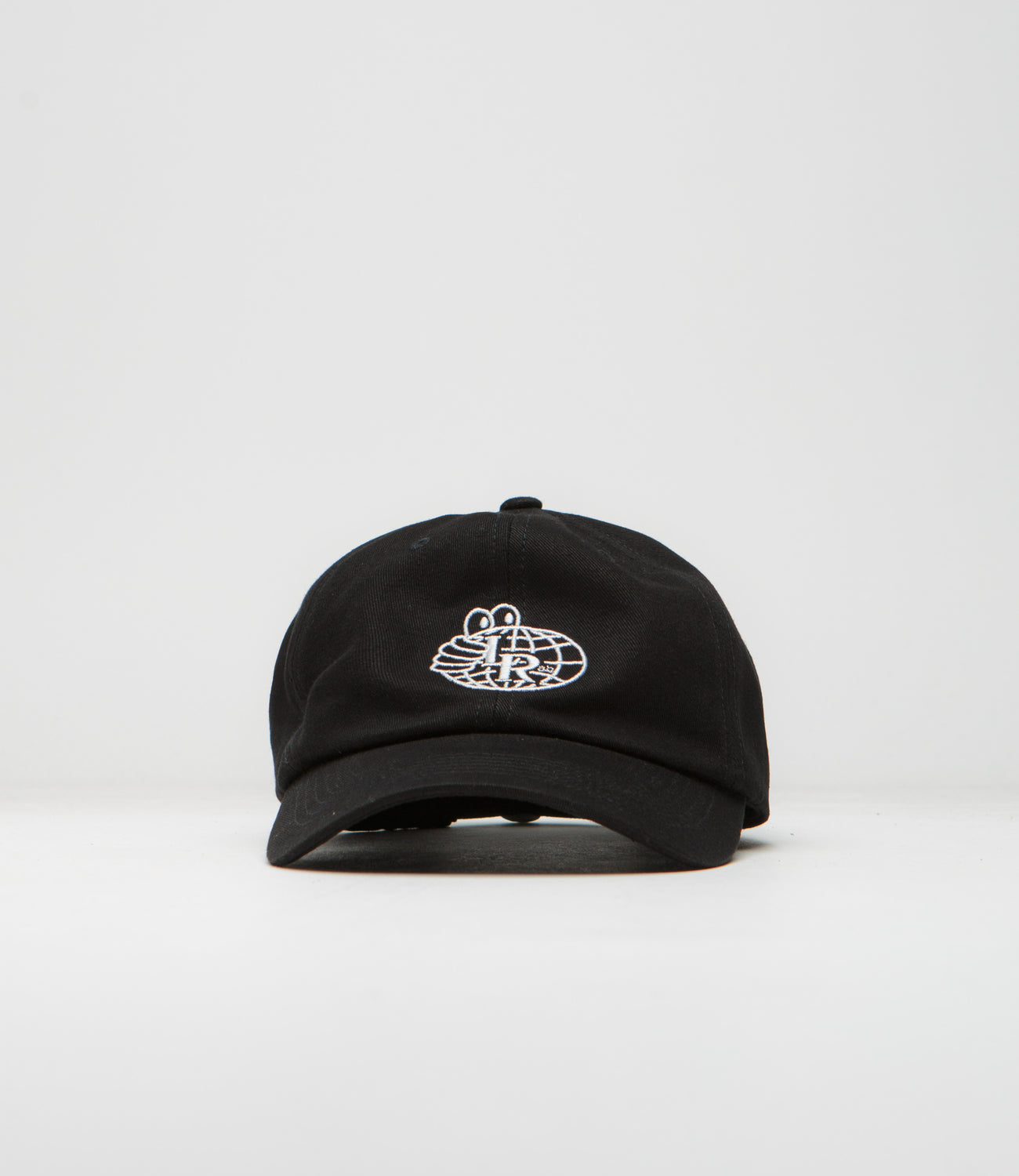 Last Resort Ab Cap Atlas Daddy 6 Panel Black Strapback Skateboard Hat