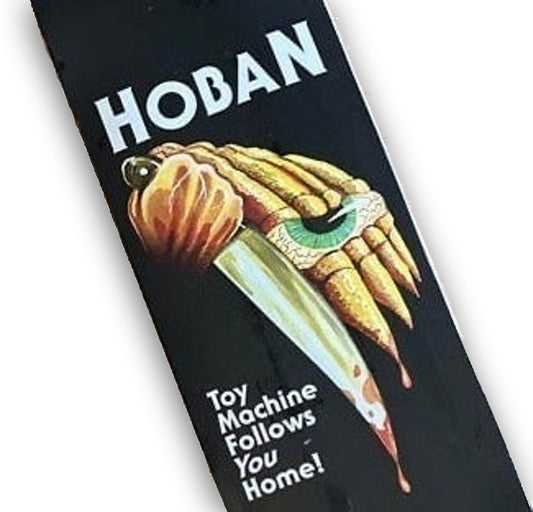 Toy Machine Skateboard Deck Hoban Horror 8.375"