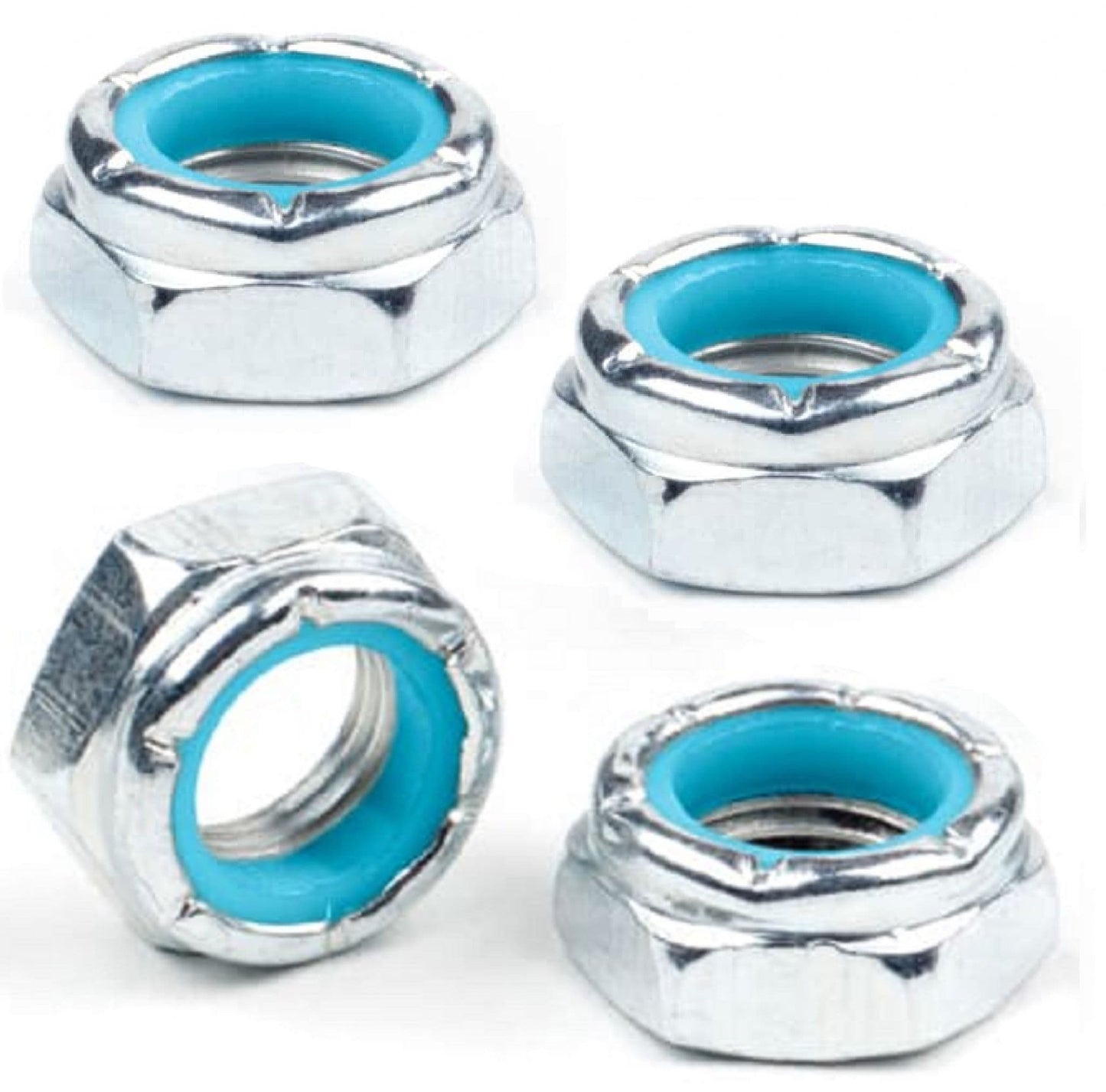 Modus Skateboard Truck Axle Nuts 4 Pack 1 Set