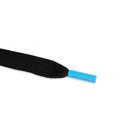 Modus Bearings Lace Belt Black Blue Tip Shoelace