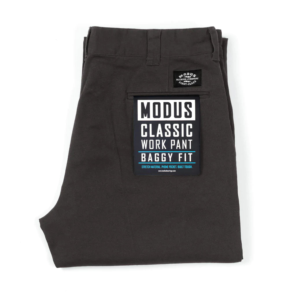 Modus Bearings Work Pants Baggy Fit Grey