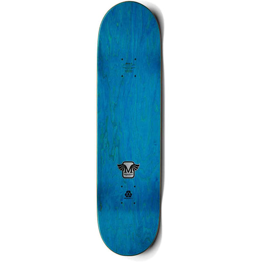 Monarch Skateboards Deck Horus Sky Brown Silver 8"