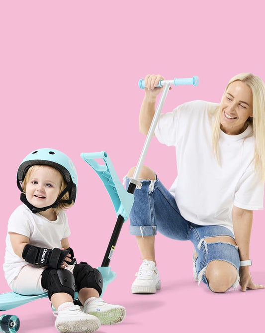 Ookkie Kids Learner Skateboard Trainer Mint