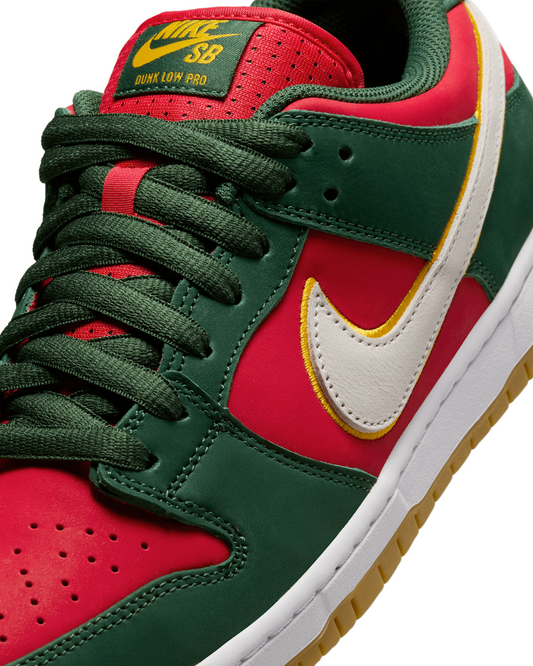 Nike SB Dunk Low Fir and Fire Red PRM US Size Shoes