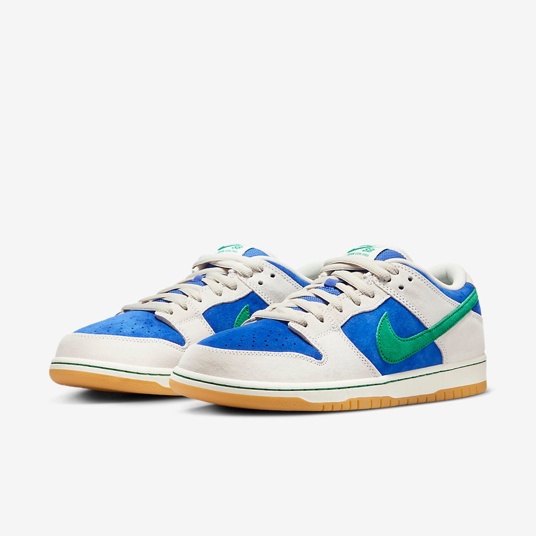 Nike Sb Shoes Dunk Low Phantom Hyper Royal Malachite Us Size Skateboard Sneakers