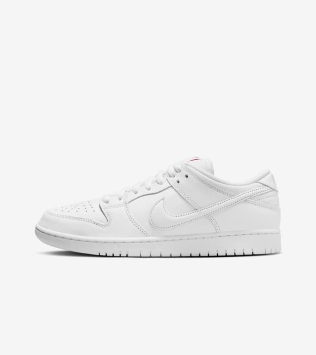 Nike SB Shoes Dunk Low Pro ISO Triple White US SIZE Skate Sneakers