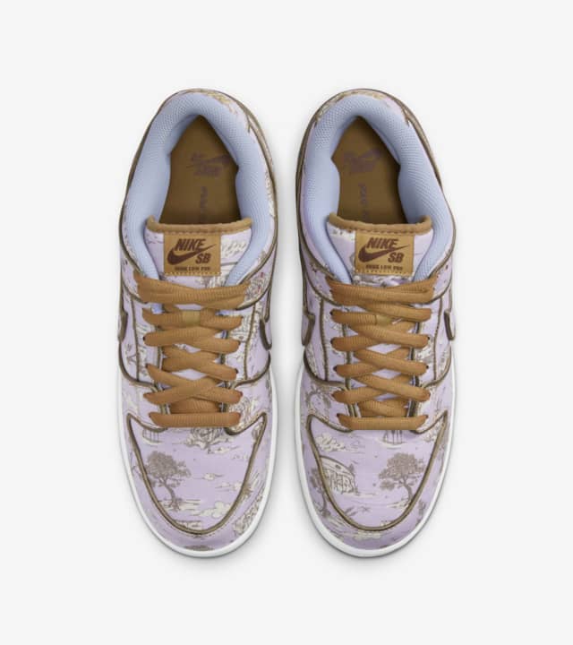 Nike SB Shoes Dunk Low City of Style Premium Toile (Pastoral Print) "Tear Away"