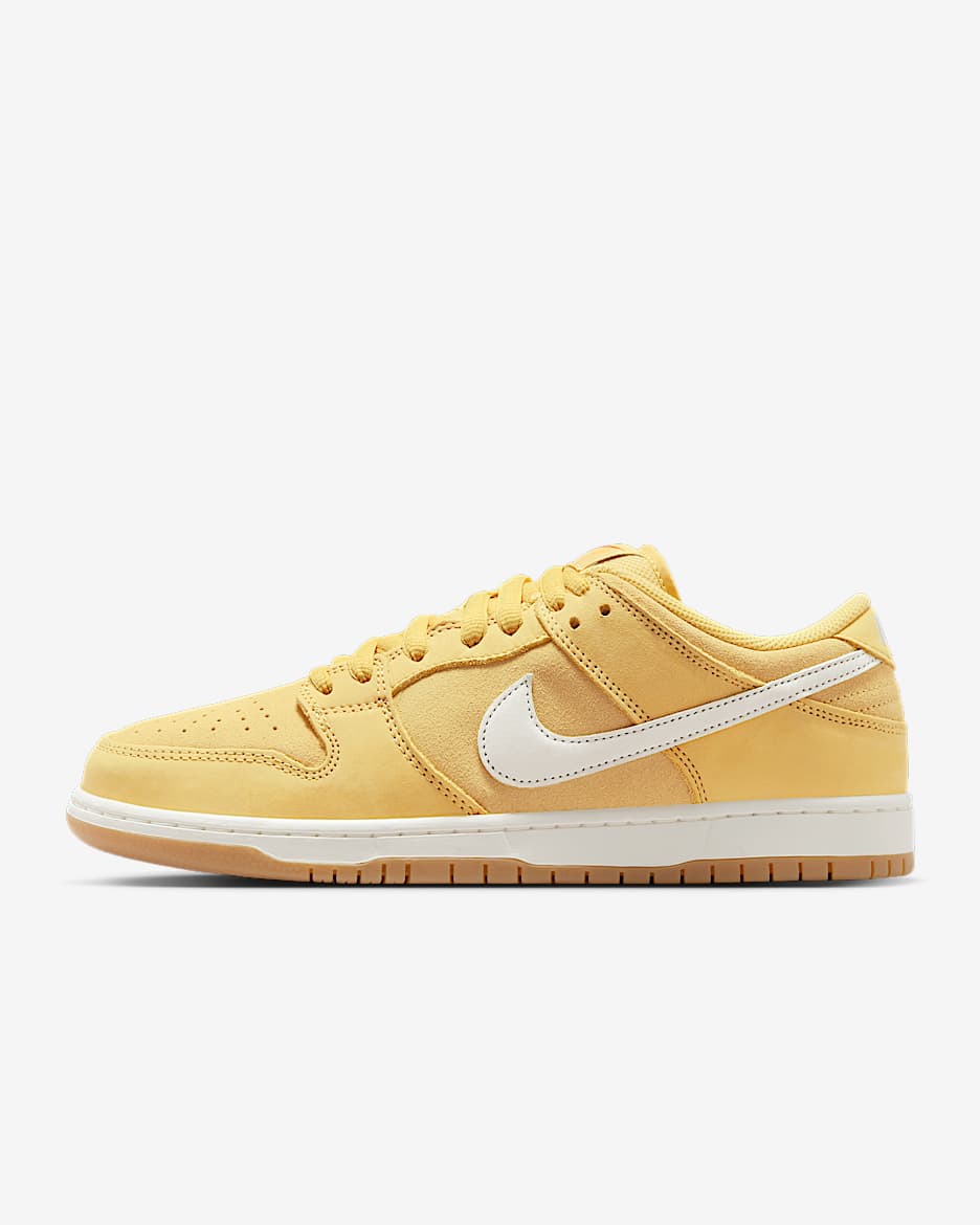 Nike SB Shoes Dunk Low Pro Saturn Gold Solar Flare Sail US SIZE Skate Sneakers