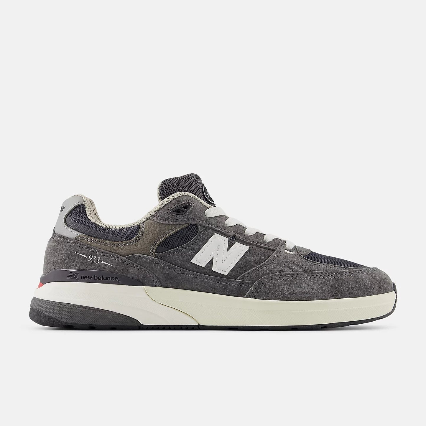 Nb Numeric Shoes 933 Andrew Reynolds Dark Grey White Us Skateboard Sneakers