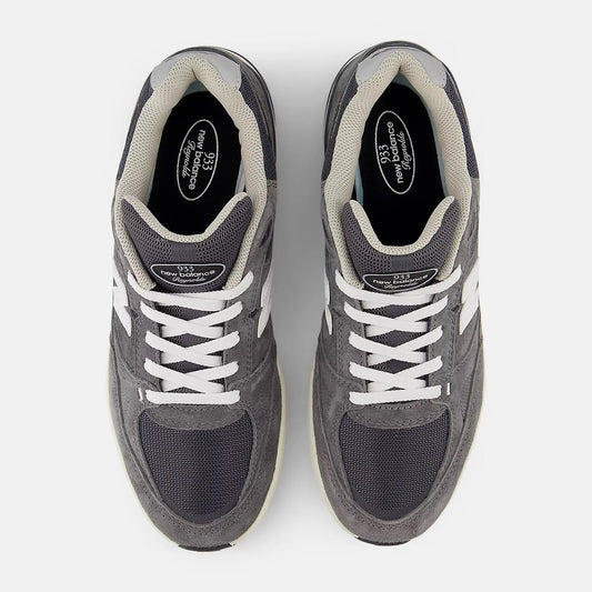Nb Numeric Shoes 933 Andrew Reynolds Dark Grey White Us Skateboard Sneakers