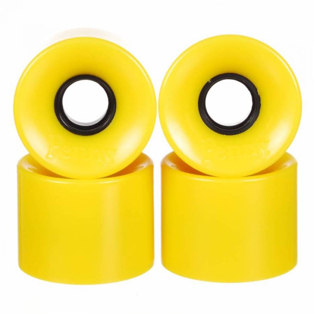 Penny Skateboard Wheels Yellow 59Mm 83A Cruiser