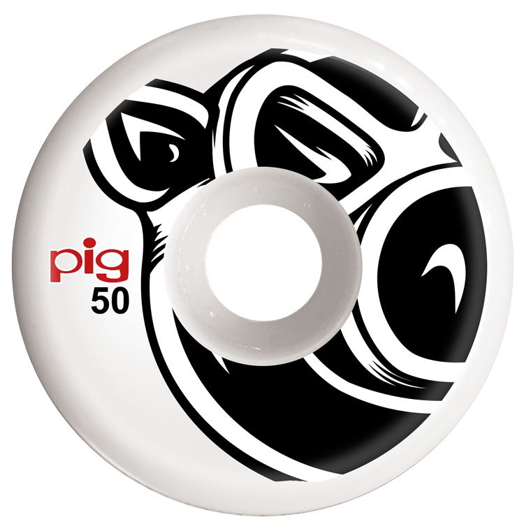 Pig Skateboard Wheels Pig Head Natural 50Mm 101A Pro Line