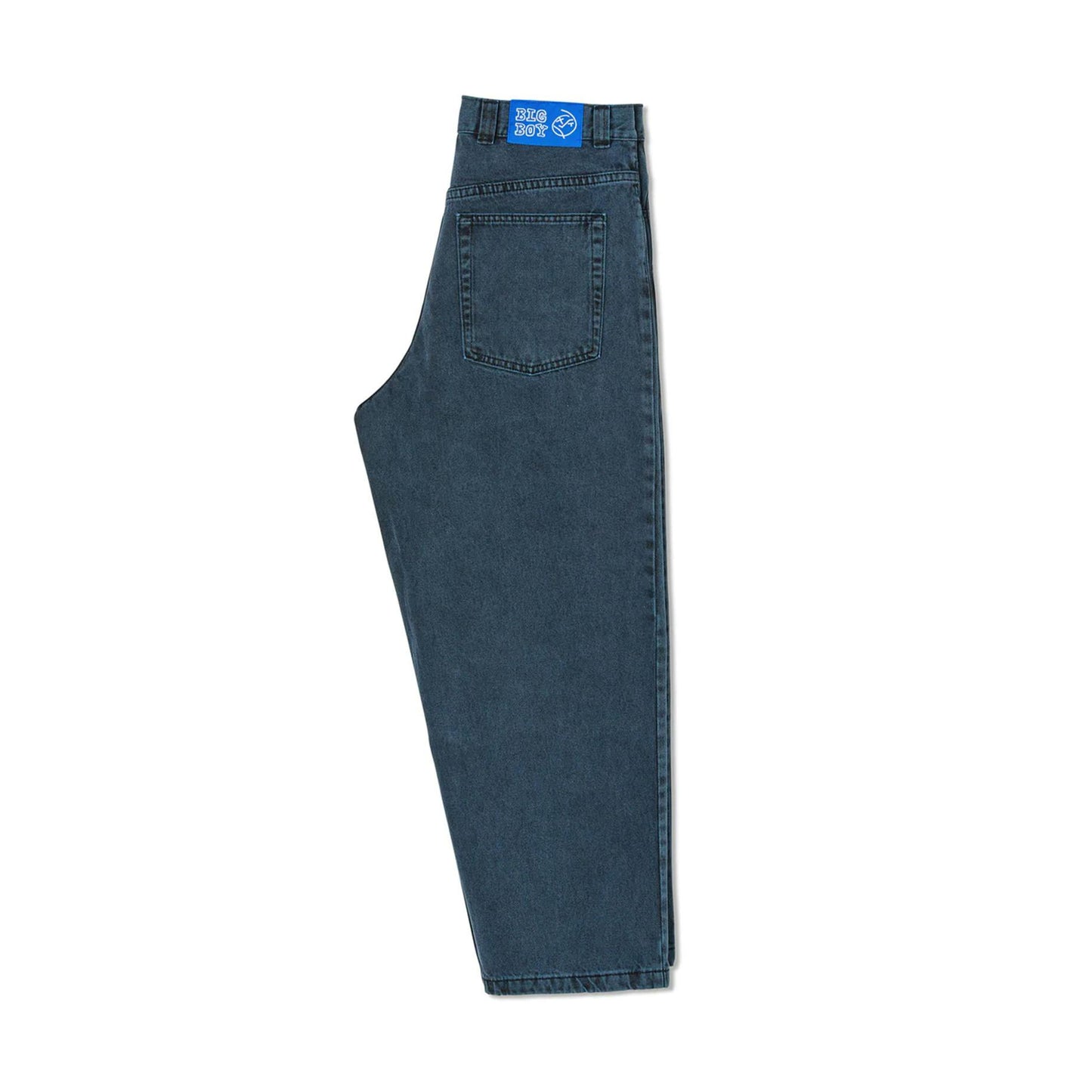 Polar Skate Co Pants Big Boy Jeans Cyan Black (Baggy)