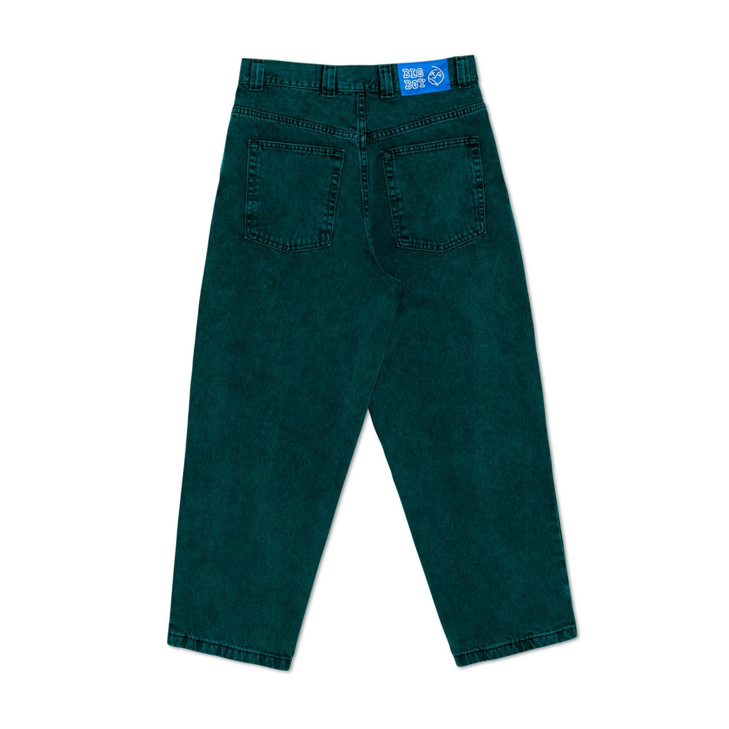 Polar Skate Co Pants Big Boy Jeans Teal Black (Baggy)