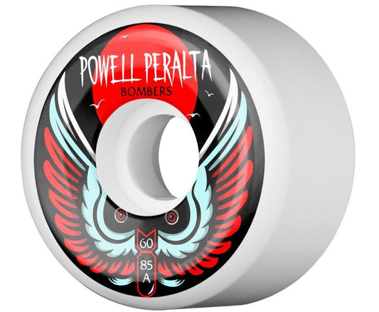 Powell Peralta Wheels Bomber III 60mm 85A White