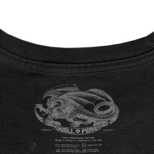 Powell Peralta Tee Per Welinder Nordic Skull Black Reissue T Shirt