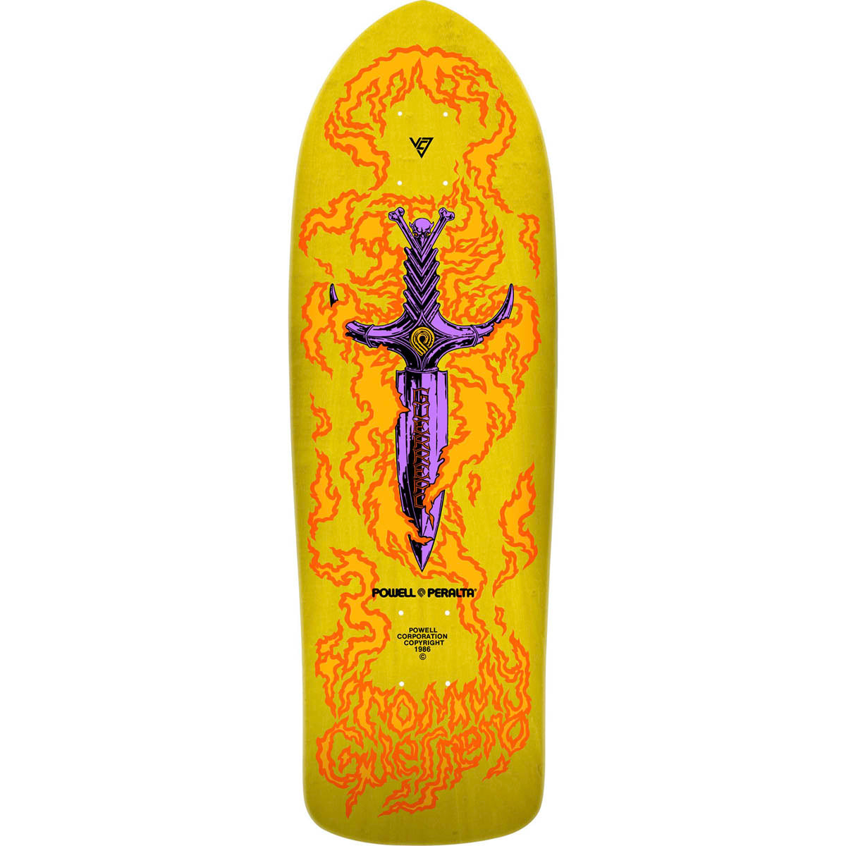 Powell Peralta Deck Bones Brigade Series 15 Tommy Guerrero Reissue 9.75"
