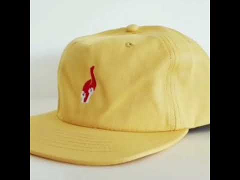 Amnesia Cap OG Logo Navy Snapback Skateboard Magazine Hat
