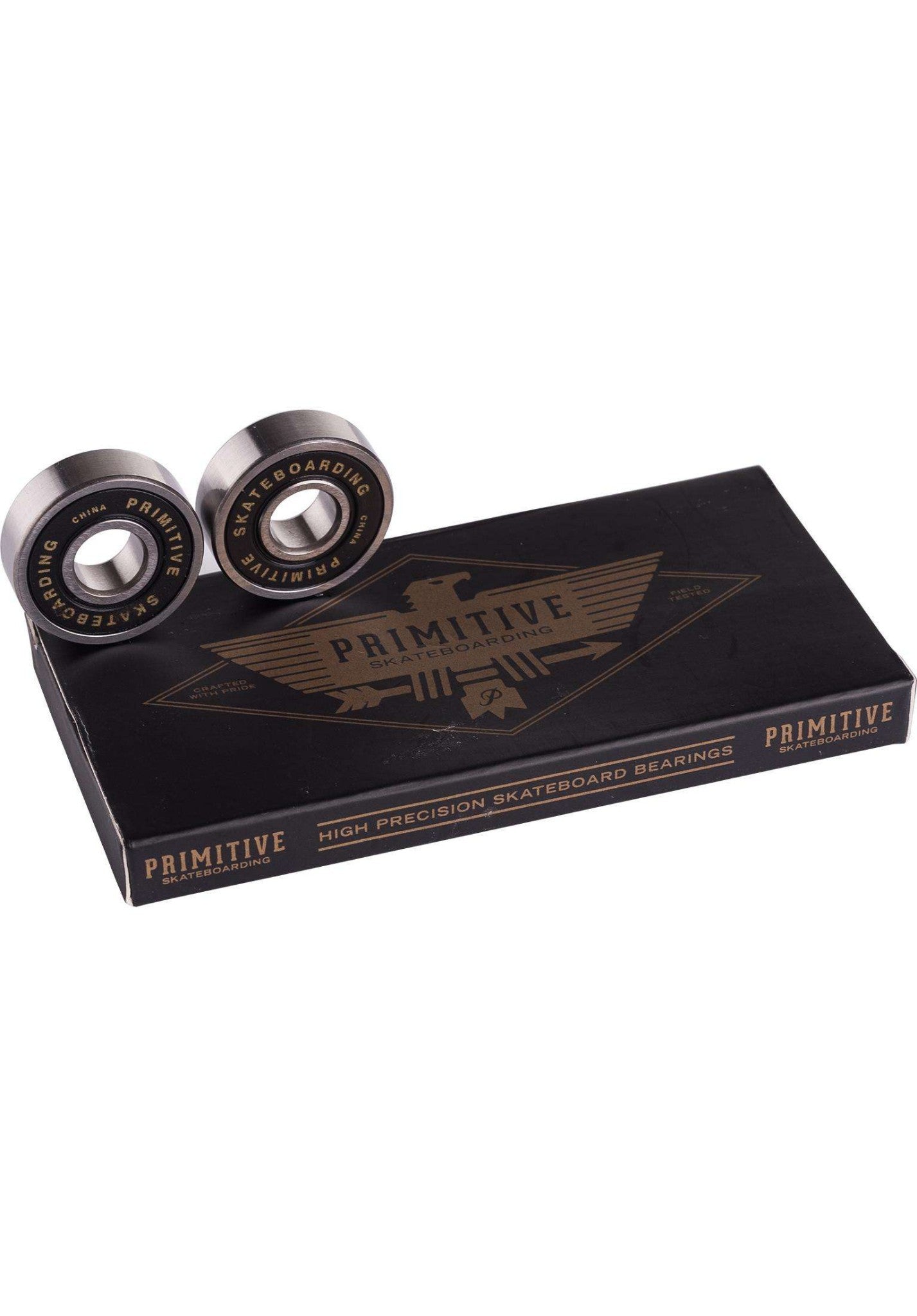 Primitive Skateboard Bearings Premium Black Gold
