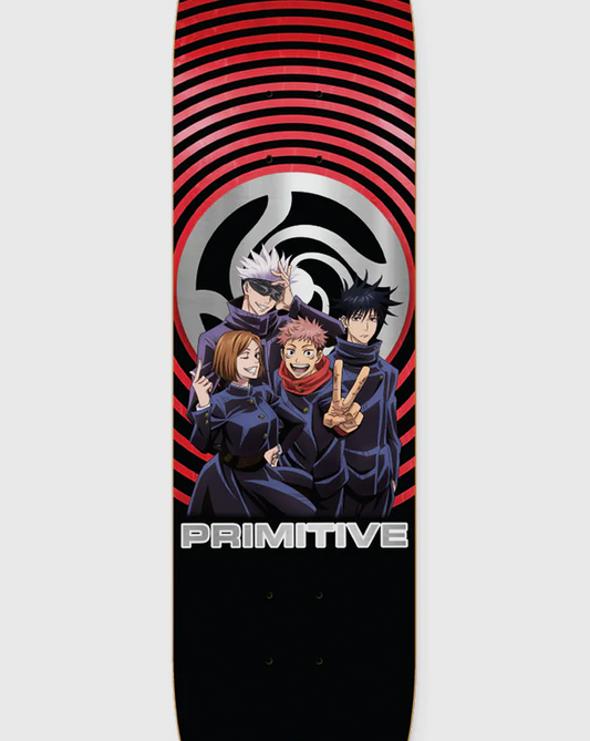 Primitive Skateboard Deck x Jujutsu Kaisen United Team 8"