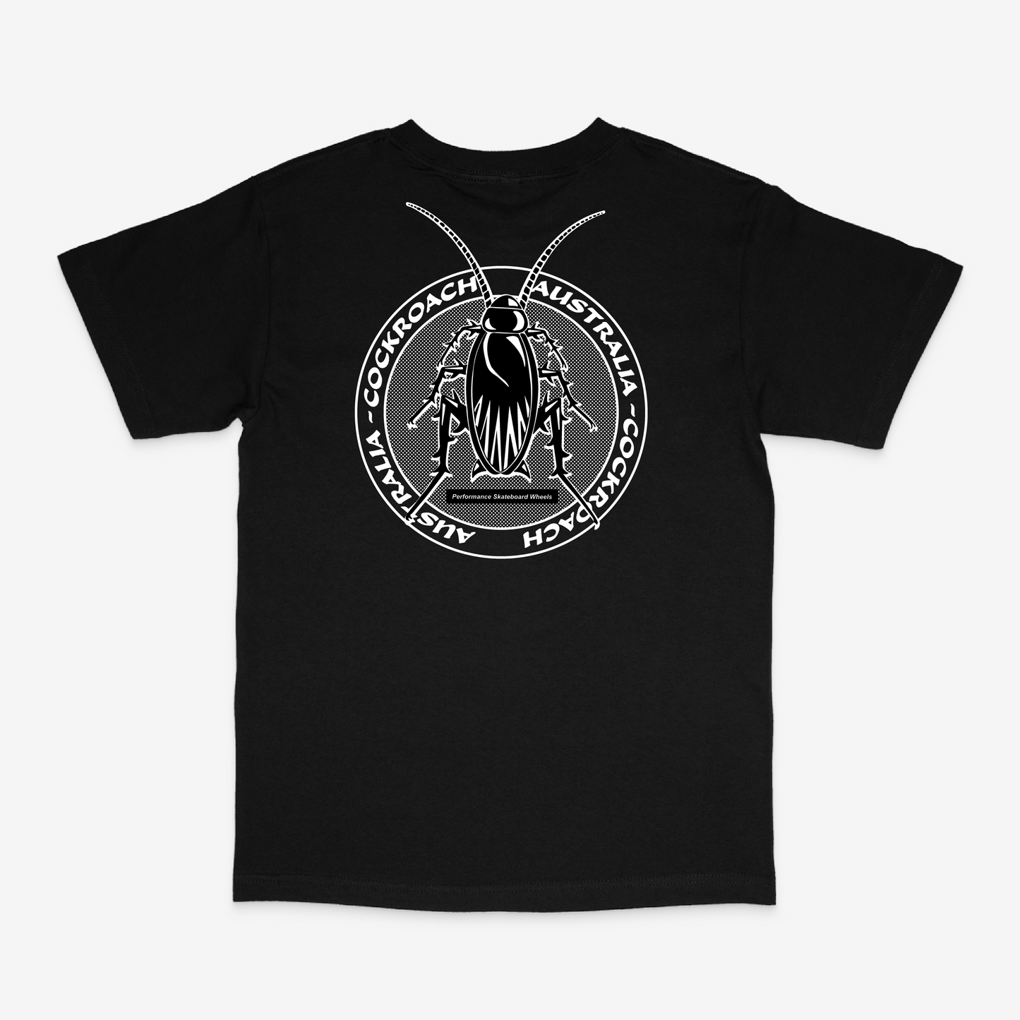Cockroach Wheels Pest S/S Tee - Black
