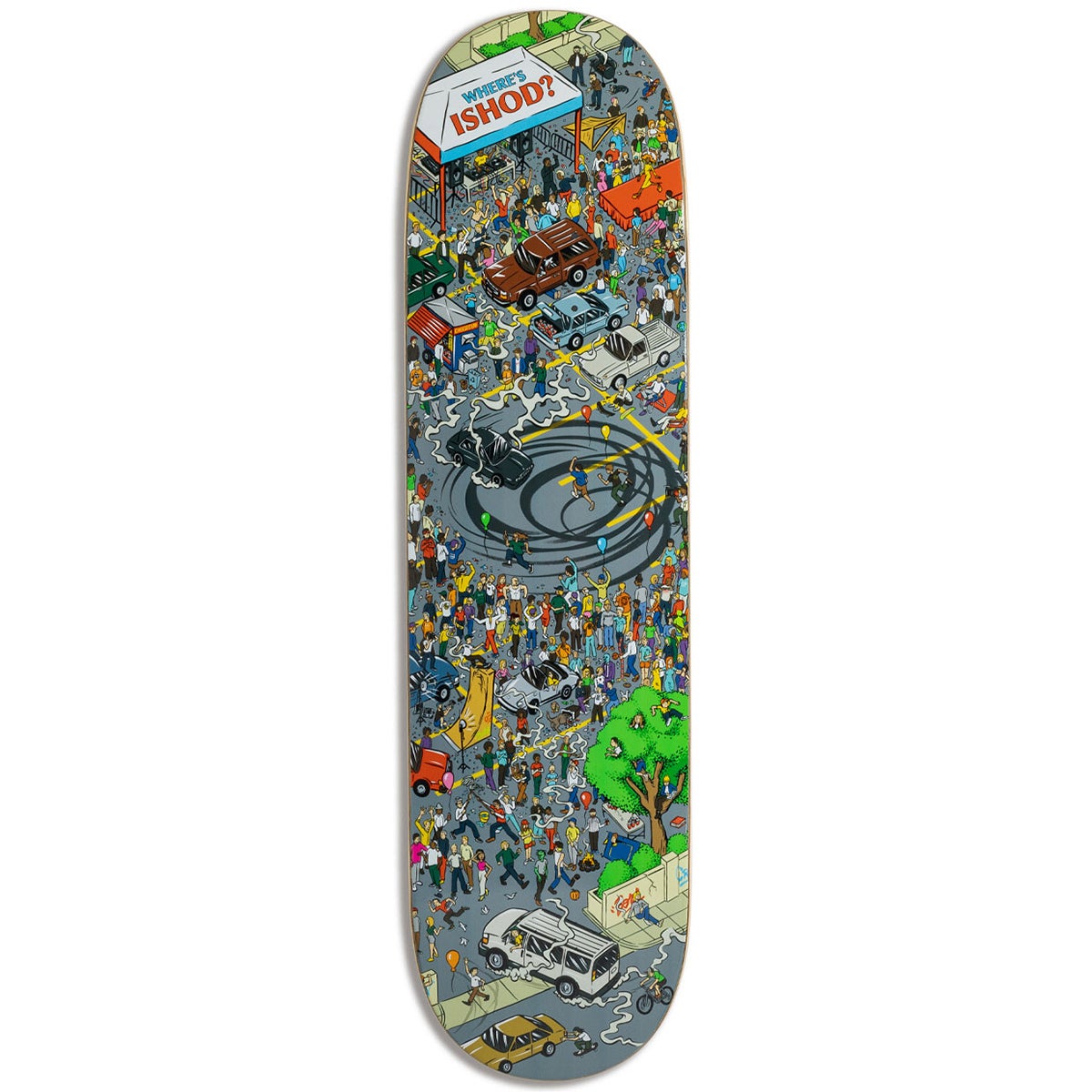 Real Skateboard Deck Wheres Ishod 8.25"