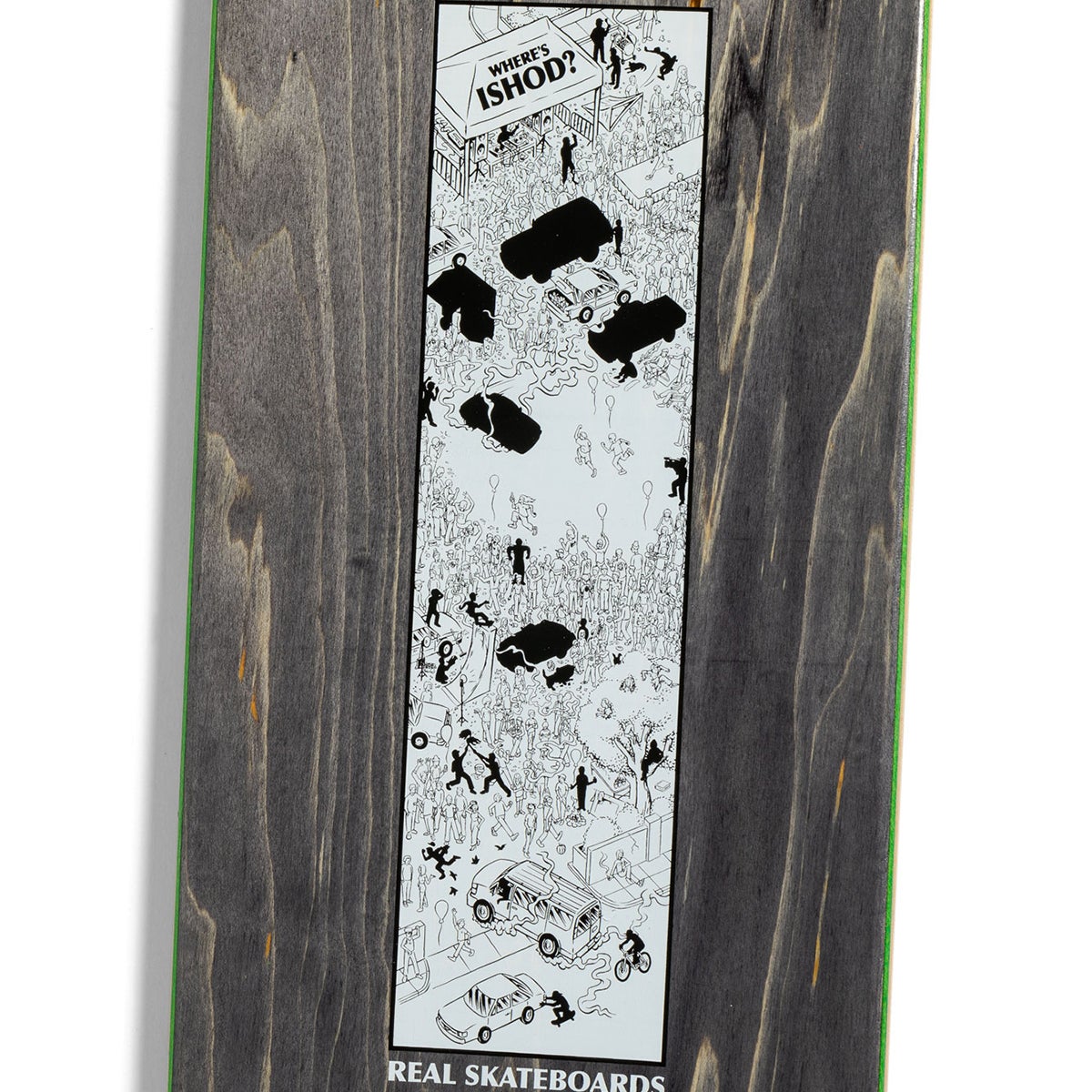 Real Skateboard Deck Wheres Ishod 8.25"